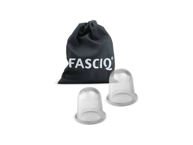 FASCIQ Silicone Cupping Set - 2 Small Cups