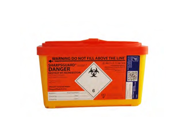 SharpsGuard Sharps Bin 1L