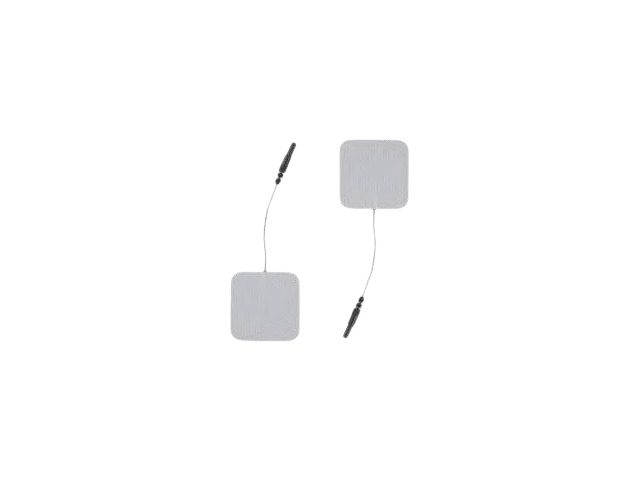 TENS Electrodes with cables 50mm Square